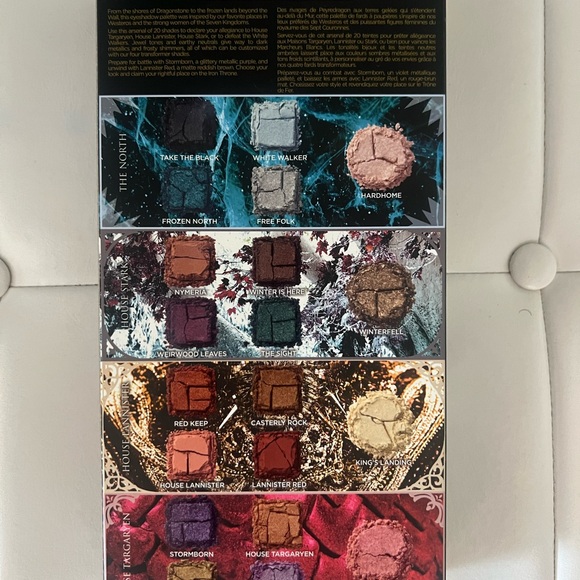 BNIB Urban Decay Game of Thrones Eyeshadow Palette Never Used Nor Swatched - Picture 2 of 2